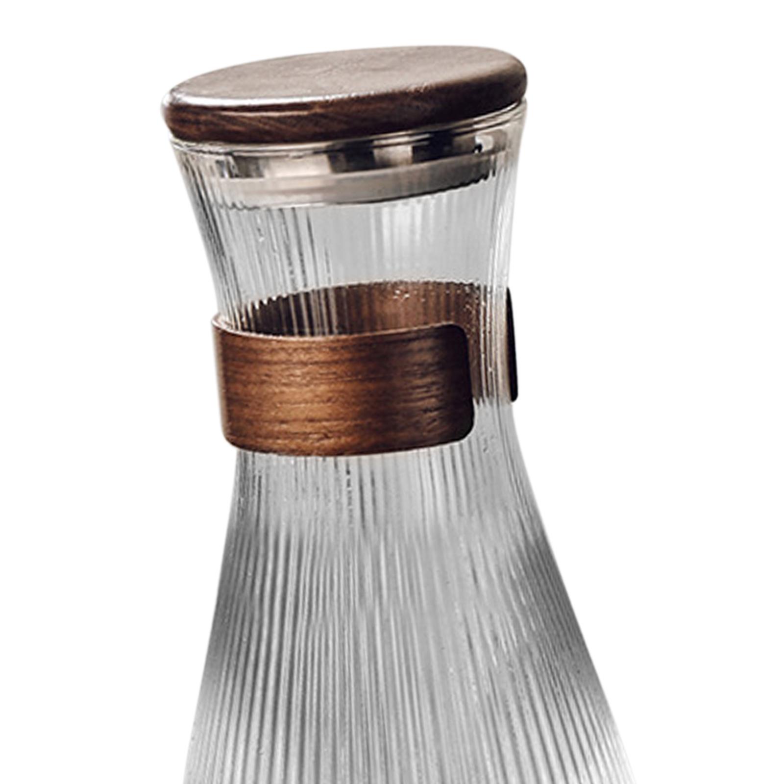 Espresso Shot Glass - Carafe en verre chaud/froid avec couvercle