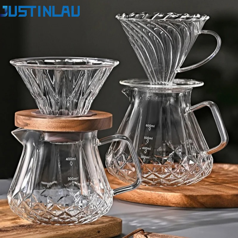 Espresso Shot Glass - JUSTINLAU Ensemble de cafetière à filtre