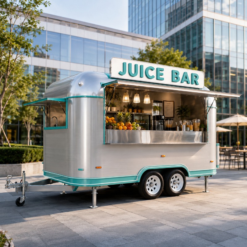 Coffee Van Equipment - Camion de restauration mobile avec cuisine,