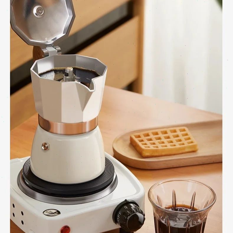 Coffee Equipment Pour Over - Pot Moka à fond rond à