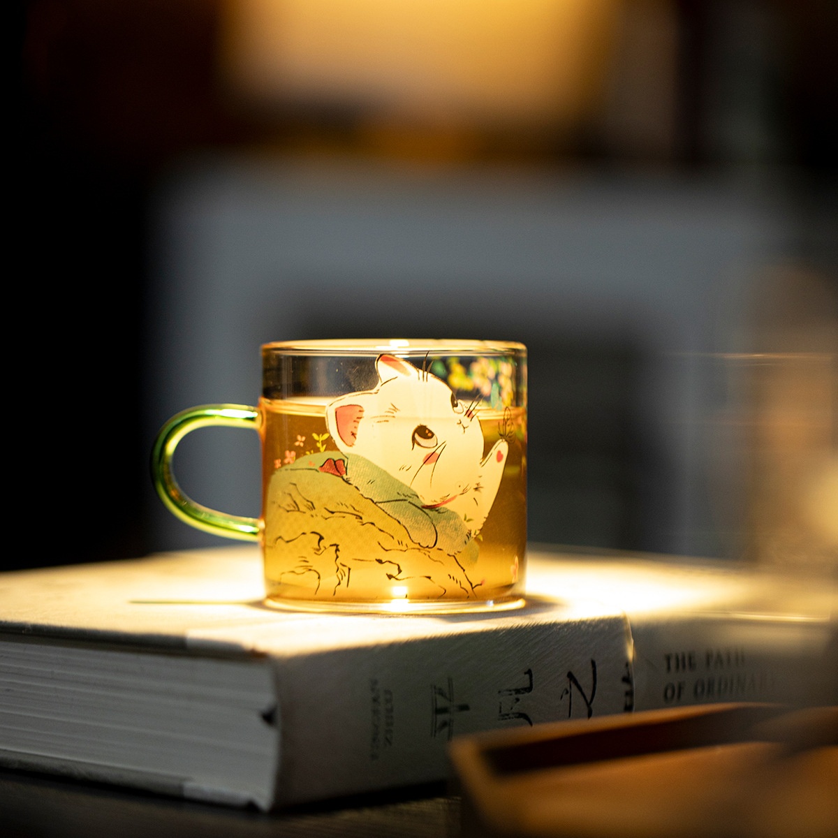 Tasse à thé en verre chat port - Espresso Shot Glass avis et prix