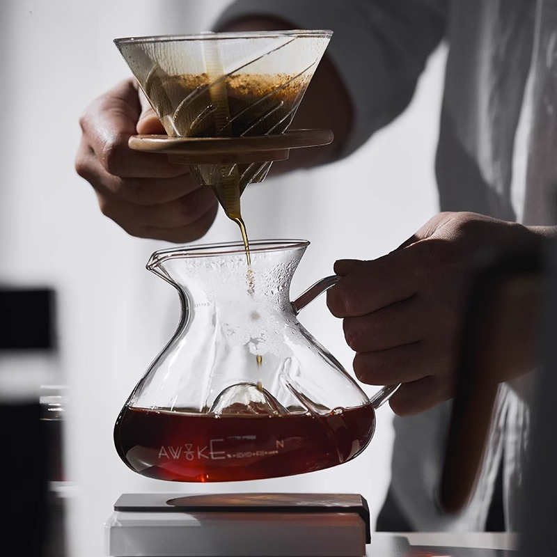 Cafetière à filtre en verre av - Coffee Equipment Pour Over avis et prix